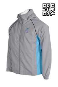 DS049 custom coat design contrasting coat  darts team  order coat  coat manufacturer